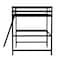 Flash Furniture Espresso Full Loft Bed Frame with Desk and Ladder MH-LBD5-ESP-F-GG - alternate 9